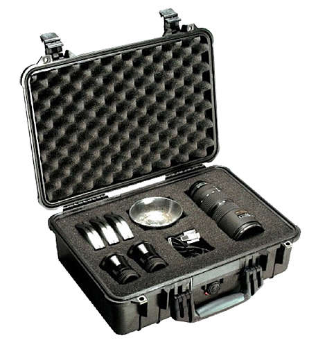 Hard gun Cases Pelican Polypropylene PELICAN.1500-000-110 16X11X6       BLK • Model: Polypropylene