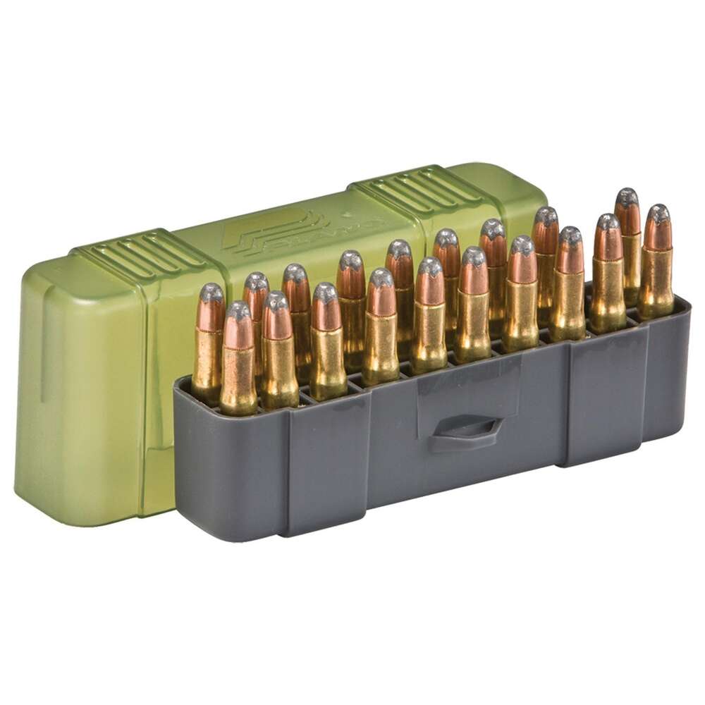 Misc. Accessories Plano Ready Series CARTRIDGE BOX .22-250 -.35 REM GREEN/GREEN 20ct.