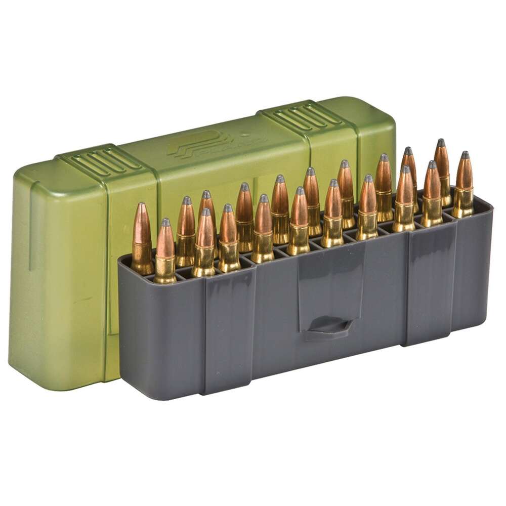 Misc. Accessories Plano Ready Series CARTRIDGE BOX .357WBY MAG - 25-06 REM GREEN/GRN 20ct. • Model: Ready Series