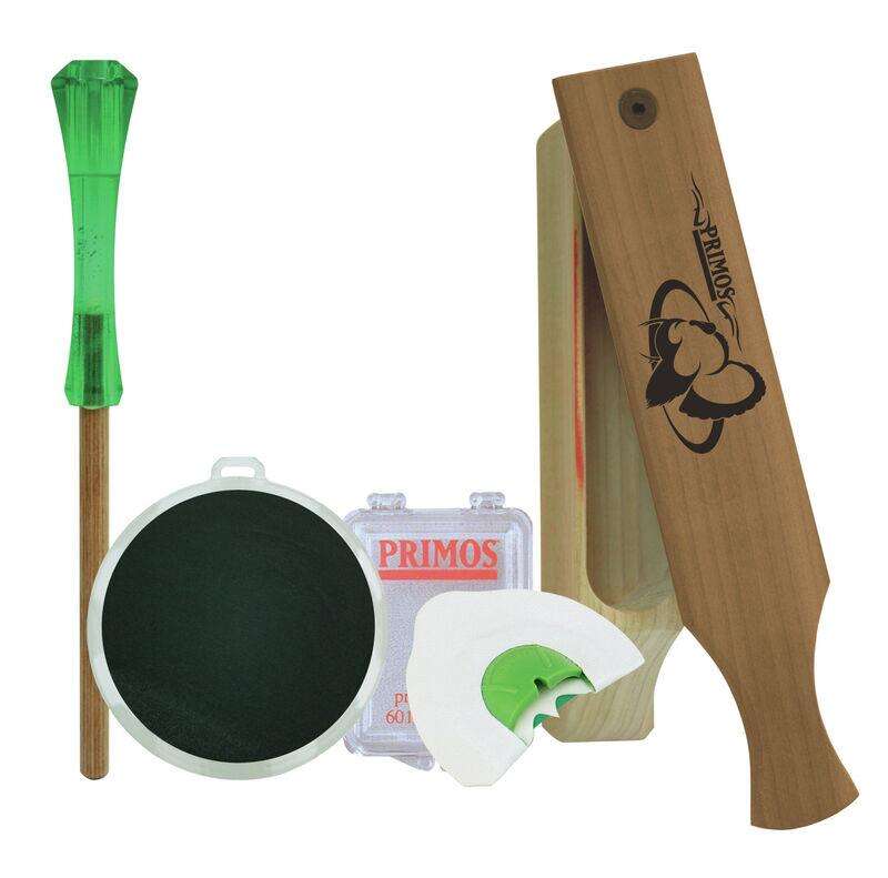 Misc. Accessories Primos Ready Series Primos Turkey Caller Starter Pak w/ Slate Mouth Box Turkey Call