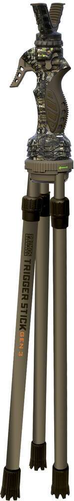 Misc. Accessories Primos Ready Series TRIGGER STICK GEN3 TRIPOD CAMO 18-38inch CLAM