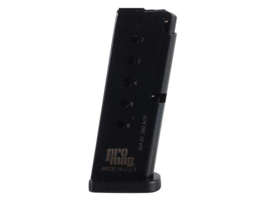 Magazines ProMag Ready Series 380ACP PROMAG DB .380 ACP  6RD BLUE STEEL MAGAZINE • Model: Ready Series