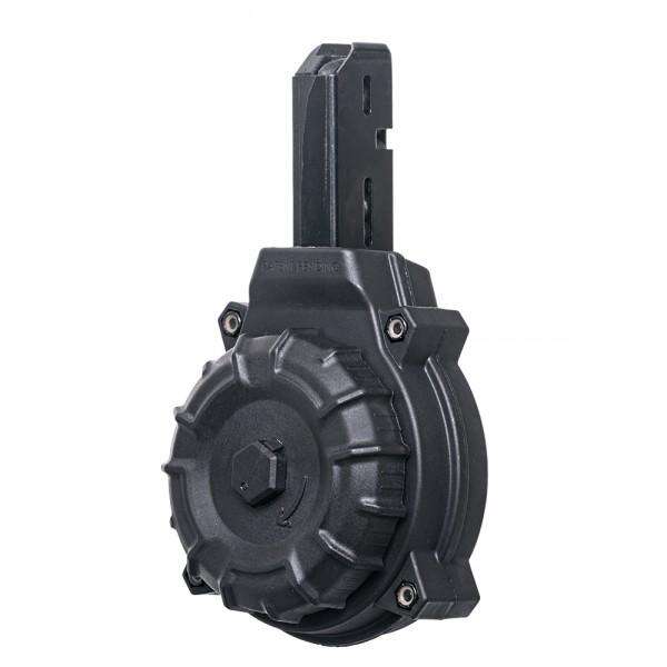 Magazines High Capacity ProMag Ready Series 9mm PROMAG AR-15  9MM FOR COLT / SMG TYPE  50RD DRUM BLACK POLYMER MAGAZINE