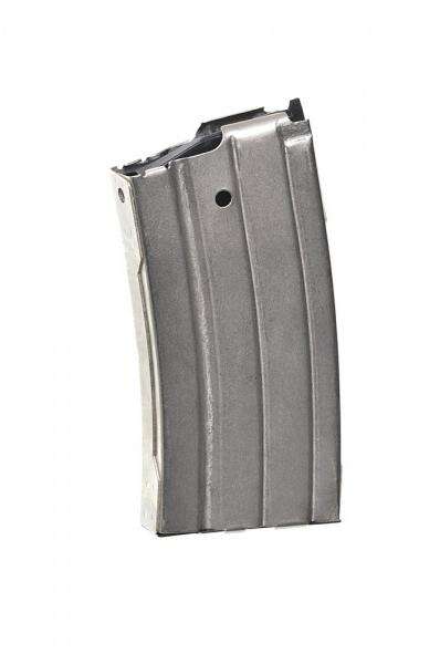 Magazines High Capacity ProMag Ready Series 223Rem PROMAG RUGER MINI-14 .223 20RD NICKEL PLATED STEEL MAGAZINE