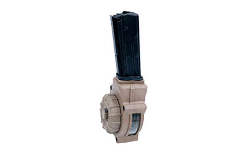 Magazines High Capacity ProMag Drum 5.7x28mm PROMAG FN FV SV 5.7X28MM 55RD DM FDE • Model: Drum