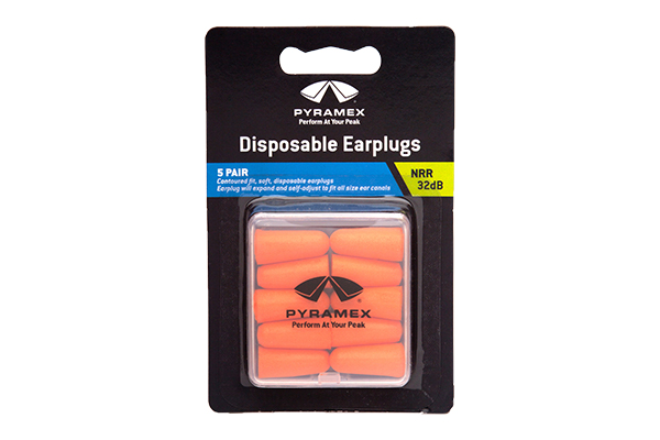 Safety Protection Pyramex Pyramex Ear Protection PYM EARPLUGS 5/PAIR PACK