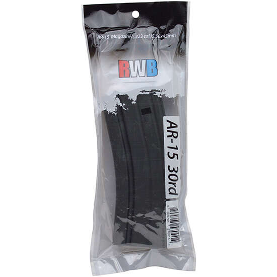 Magazines High Capacity RWB ZPAP M85 223Rem|5.56NATO RWB MAG AR15 30RD BLACK ALUMINUM REMOVABLE BASE • Model: ZPAP M85