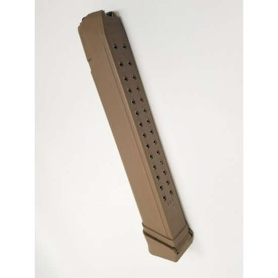 Magazines High Capacity RWB ZPAP M85 9mm RWB MAG GLOCK 9MM 33RD STEEL LINED TAN POLYMER • Model: ZPAP M85