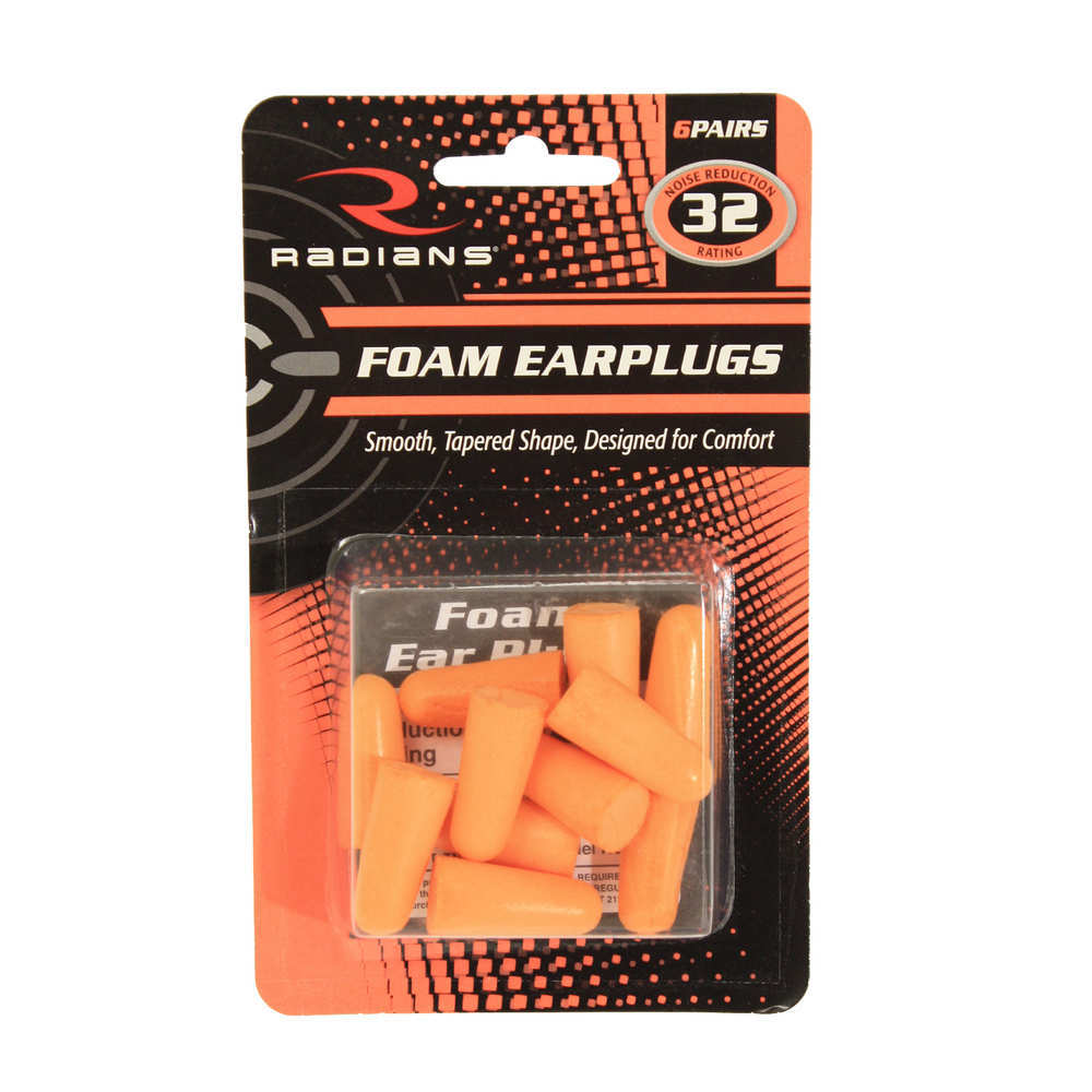 Safety Protection Radians RADIANS RESISTOR EARPLUG 6 PAIRS