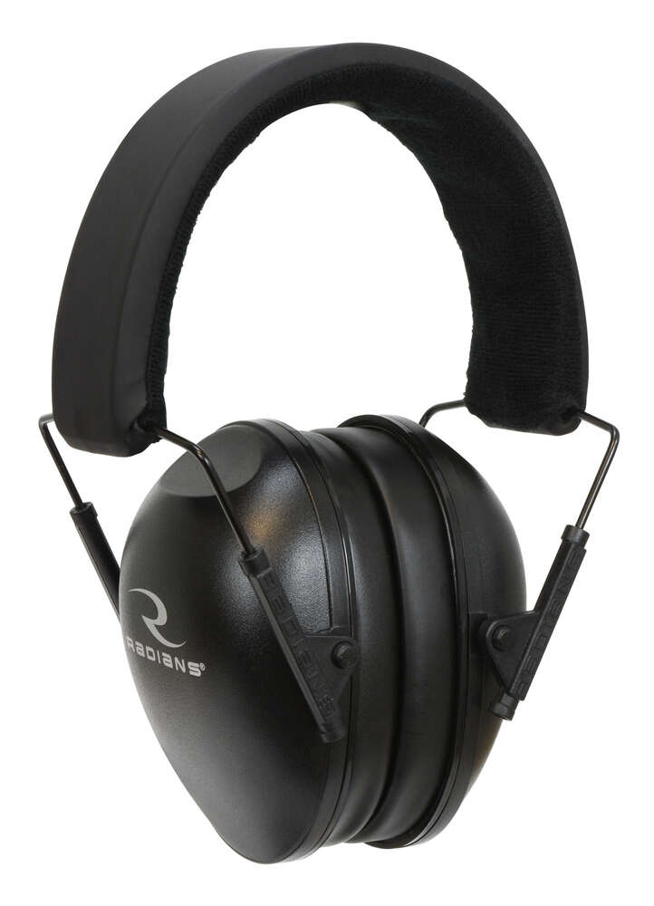 Safety Protection Radians RADIANS X-SM CMPCT LOWSET EARMUFF BK