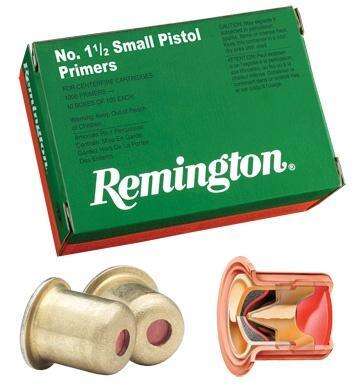 Ammunition Remington Ready Series REMINGTON PRIMER 1-1/2 SMALL PISTOL 1000/CT