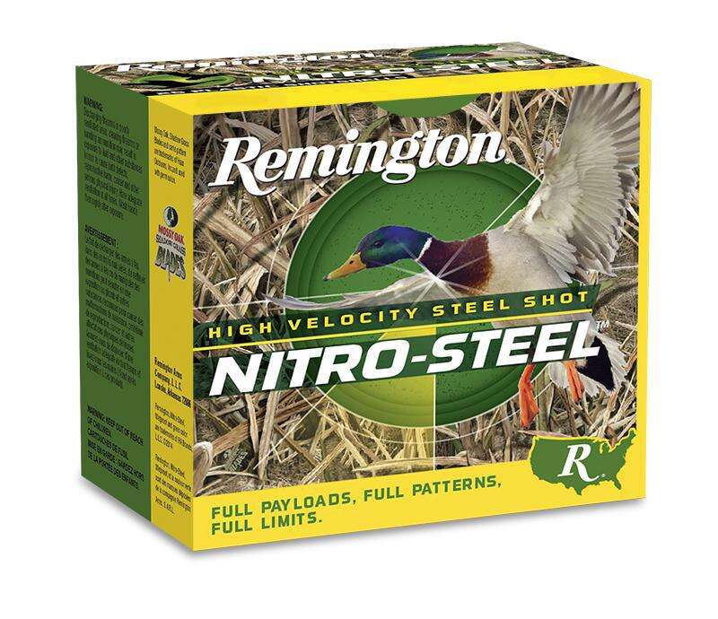 Ammunition Remington Ready Series 12Gauge REMINGTON NITRO-STEEL HIGH VELOCITY MAGNUM 12GA 2-3/4" 1-1/4OZ 4 AMMO 25RD