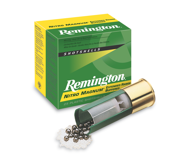 Ammunition Remington Ready Series 20Gauge3" REMINGTON NITRO MAGNUM LOADS 20GA 3IN 1-1/4OZ 4 AMMO 25RD