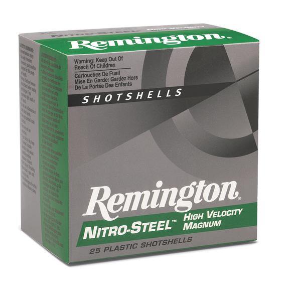 Ammunition Remington Ready Series 12Gauge REMINGTON NITRO-STEEL HIGH VELOCITY MAGNUM 12GA 2-3/4" 1-1/8OZ 4 AMMO 25RD