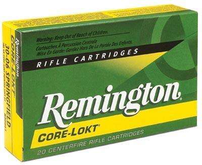 Cleaning Equipment Remington Ready Series REMINGTON 30-30 WIN 170GR CORE-LOKT HP AMMO 20RD