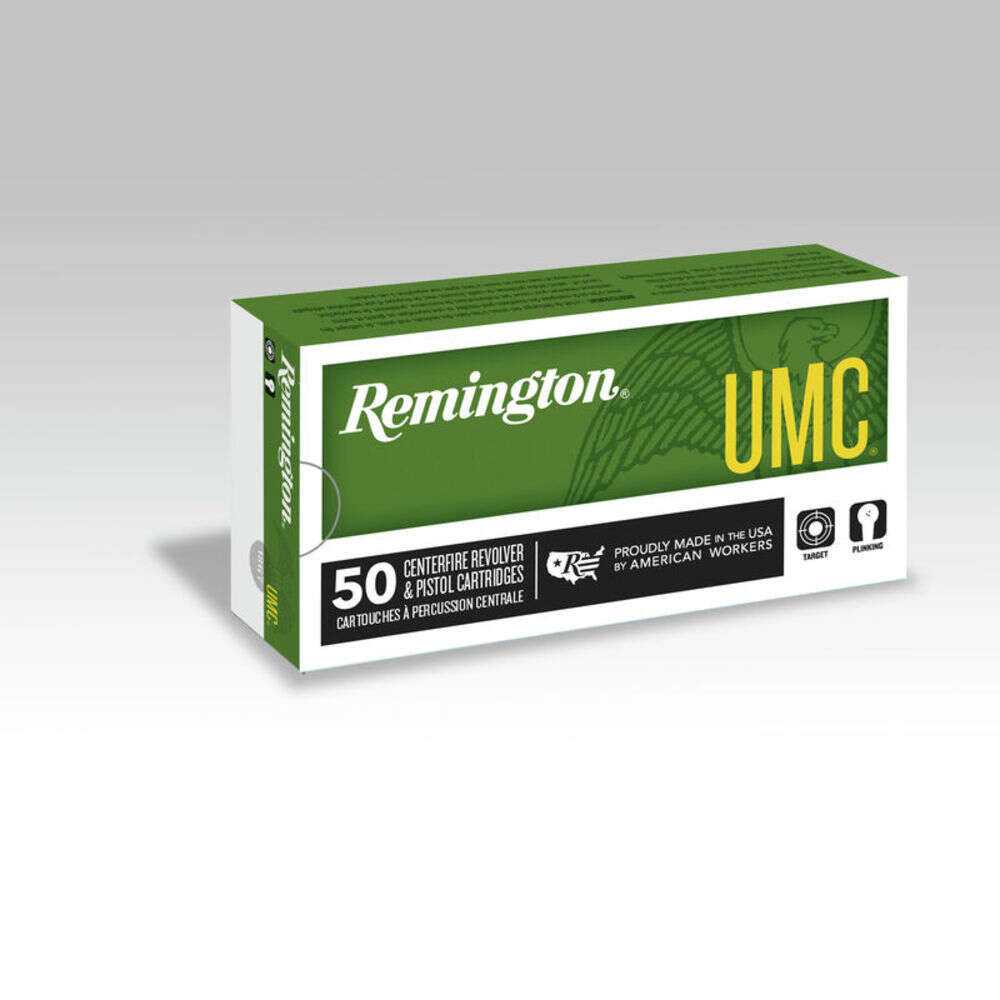 Cleaning Equipment Remington Ready Series REMINGTON UMC 38 SUPER AUTO +P 130GR FMJ AMMO 50RD