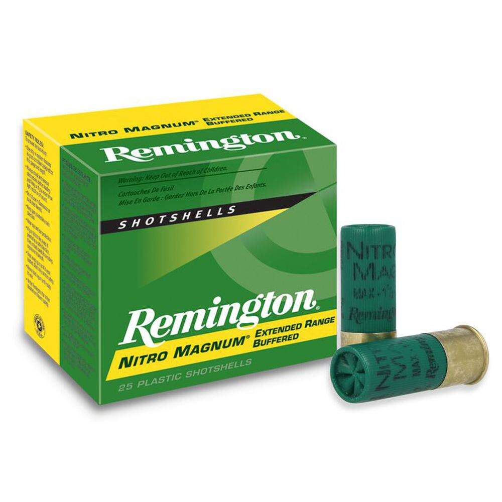 Ammunition Remington Ready Series 12Gauge3" REMINGTON NITRO MAGNUM LOADS 12GA 3IN 1-5/8OZ 4 AMMO 25RD