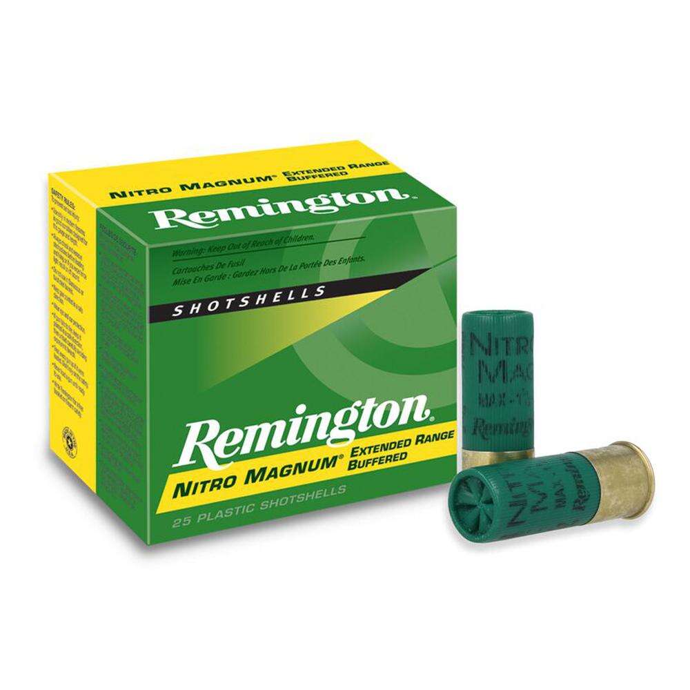 Ammunition Remington Ready Series 12Gauge3" REMINGTON NITRO MAGNUM LOADS 12GA 3IN 1-7/8OZ 4 AMMO 25RD