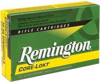 Cleaning Equipment Remington Ready Series REMINGTON 30-06 SPRG 220GR CORE-LOKT SP AMMO 20RD