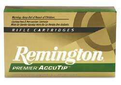 Cleaning Equipment Remington Ready Series REMINGTON PREMIER 223 REM 50GR ACCUTIP-V BOAT TAIL AMMO 20RD
