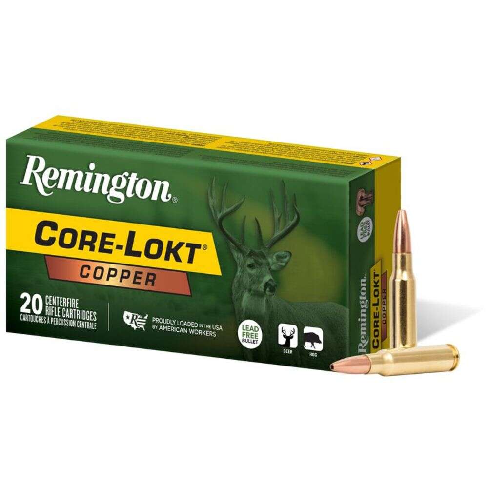 Cleaning Equipment Remington Ready Series REMINGTON 308 WIN150 GR CORE-LOKT COPPER HP 20rd • Model: Ready Series