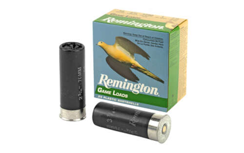 Ammunition Remington Game Load 12Gauge REM GAM LOAD 12GA 2 3/4" #7.5 25/250 • Model: Game Load