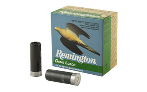 Ammunition Remington Game Load 12Gauge REM GAM LOAD 12GA 2 3/4" #8 25/250 • Model: Game Load