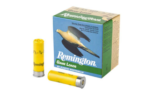 Ammunition Remington Game Load 20Gauge2.75" REM GAM LOAD 20GA 2 3/4" #7.5 25/250 • Model: Game Load