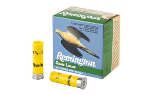 Ammunition Remington Game Load 20Gauge2.75" REM GAM LOAD 20GA 2 3/4" #8 25/250