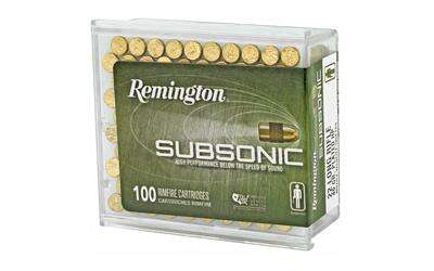 Ammunition Remington Subsonic 22LR REM SUB 22LR 40GR HP 100/5000