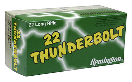 Ammunition Remington Thunderbolt 22LR REM THNDRBOLT 22LR  40GR RN 50/5000 • Model: Thunderbolt