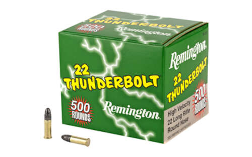 Ammunition Remington Thunderbolt 22LR REM THNDRBT 22LR 40GR RN HS 500/5000