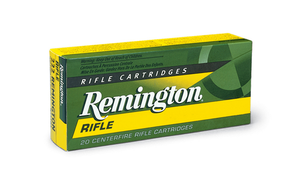 Ammunition Remington PSP 222Rem REM 222REM 50GR PSP 20/200