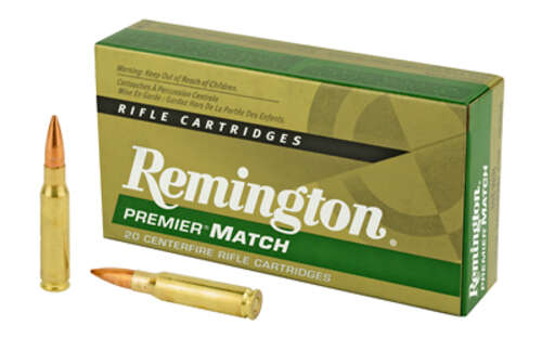 Ammunition Remington Premier Match 308Win REM MATCHKING 308WIN 175GR BTHP 20/