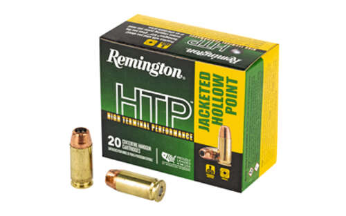 Ammunition Remington High Terminal Performance REM HTP 40SW 180GR JHP 20/500 • Model: High Terminal Performance