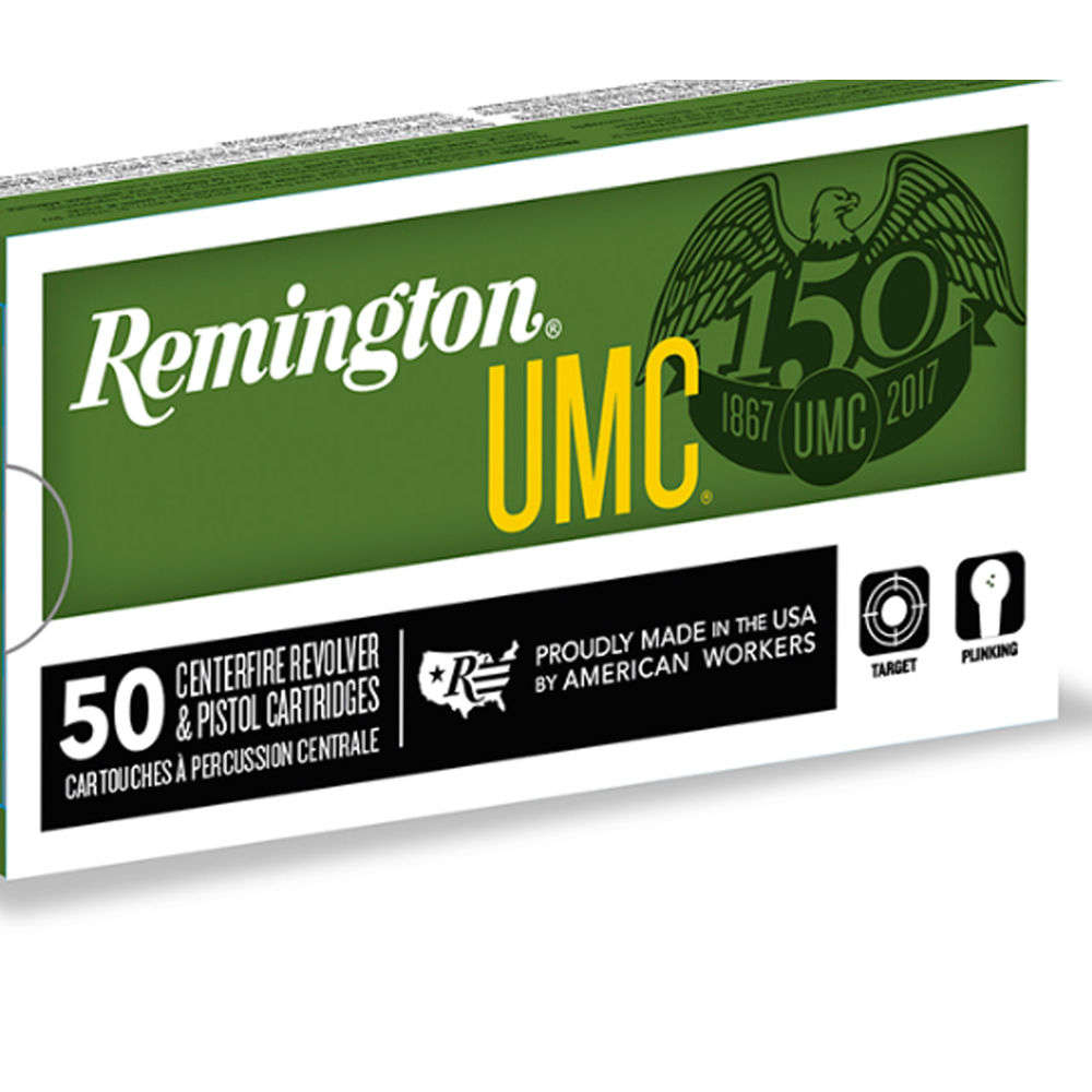 Ammunition Remington UMC 38Special REM UMC 38SPL 130GR FMJ 50/500