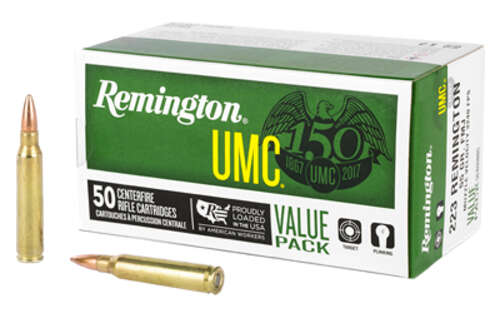 Ammunition Remington UMC 223Rem REM UMC 223REM 55GR FMJ 50/400