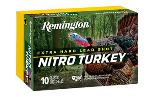 Ammunition Remington Nitro Turkey 12Gauge3.5" REM NITRO TRKY 12GA 3.5IN #5 10/100