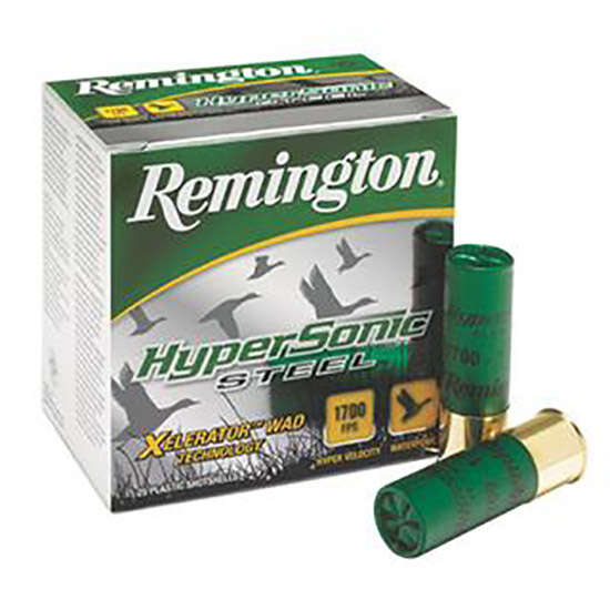 Ammunition Remington Hypersonic 12Gauge REM HYPSNC STL 12GA 3" #2 25/250