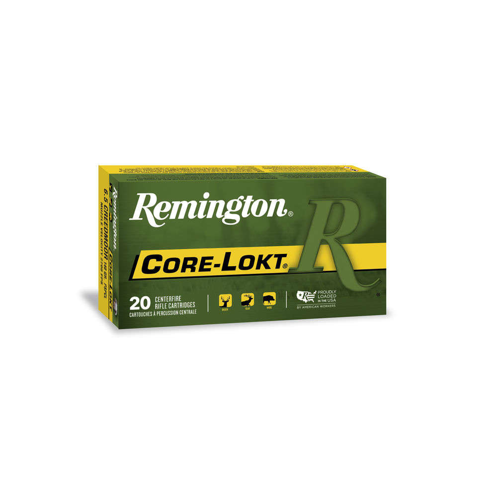 Ammunition Remington Core Lokt 6.5Creedmoor REM 6.5 CREED 140GR PSPCL 20/200