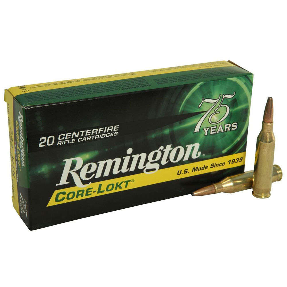 Ammunition Remington Core Lokt 243Win REM 243WIN 100GR PSP CL 20/200