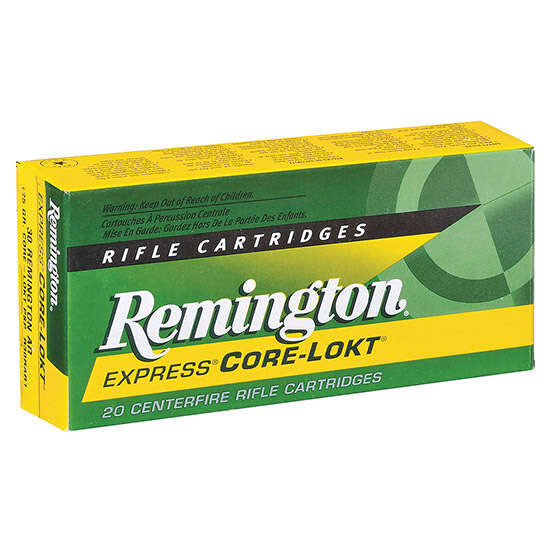 Ammunition Remington Core Lokt 7mmRemMag REM 7MM REM 175GR PSP CL 20/200