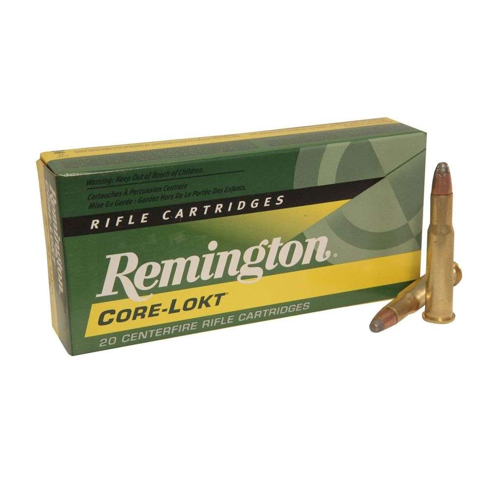 Ammunition Remington Core Lokt 30 30 REM 3030WIN 150GR SP CL 20/200