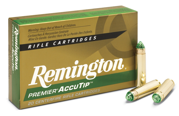 Ammunition Remington Premier AccuTip 450BushmasterSeries REM PRMR ACCU 450BMSTR 260GR 20/200