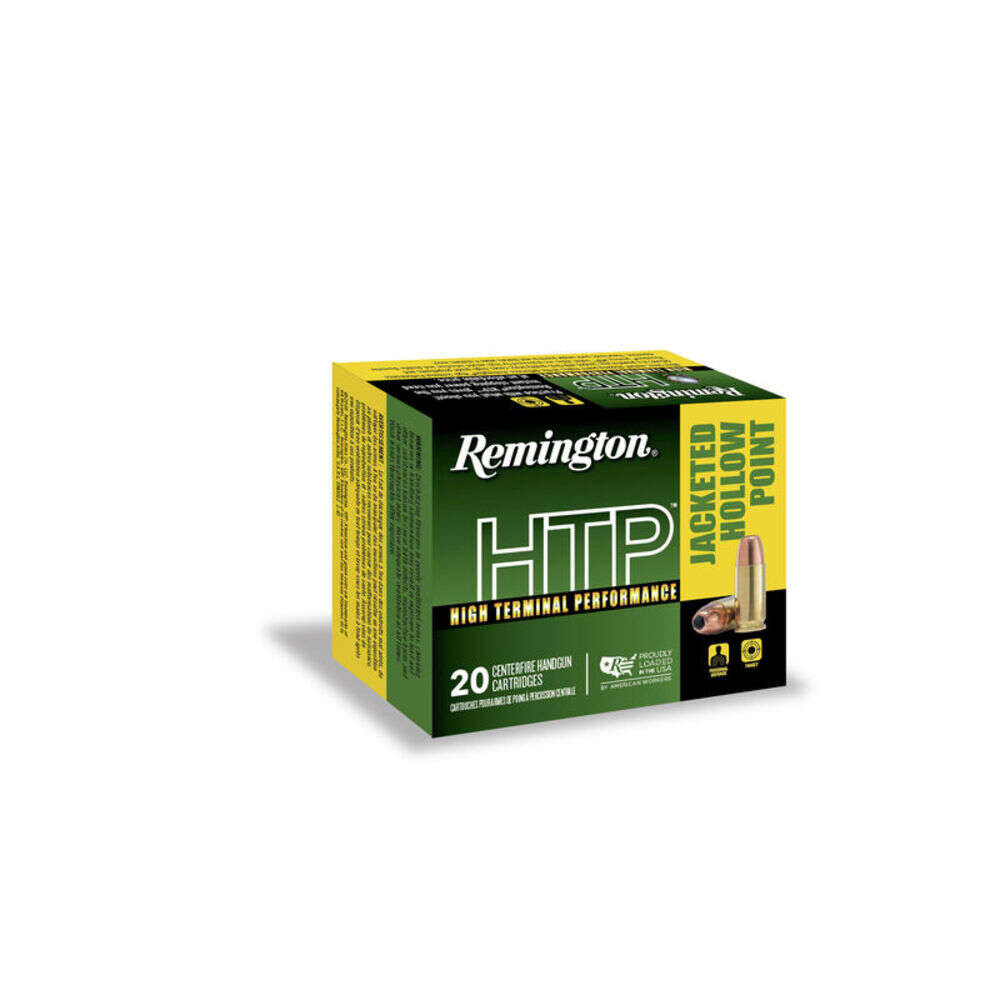 Ammunition Remington High Terminal Performance 9mm REM 9MM LUGER 115GR JHP 20/500