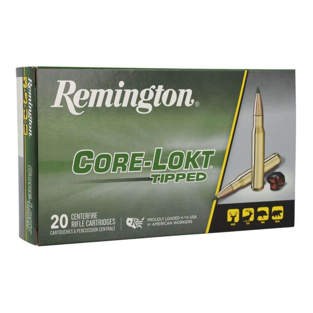 Ammunition Remington Core Lokt 243Win REM 243WIN 95GR CLOK TIPPED 20/200