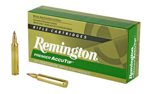 Ammunition Remington Premier AccuTip 204Ruger REM PRMR ACCU 204RUG 32GR 20/200