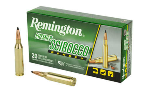 Ammunition Remington Premier Scirocco Bonded 243Win REM SWIFT SCR 243WIN 90GR 20/200