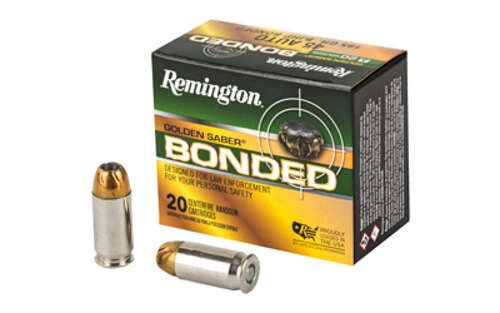 Ammunition Remington Golden Saber 45ACP REM GOLDEN SBR 45ACP 185GR 20/500