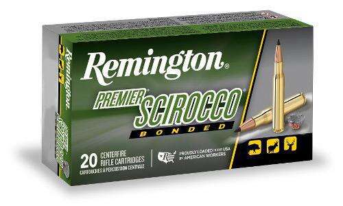 Ammunition Remington Premier Scirocco Bonded 6.5Creedmoor REM SWIFT SCR 6.5 CM 130GR 20/200